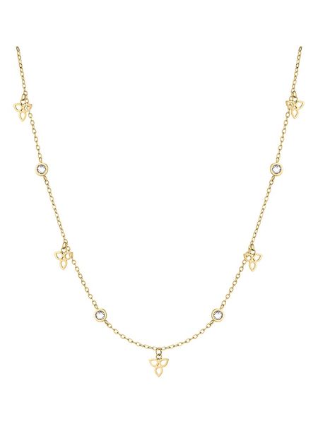 Tamaris Naszyjnik z elementami ozdobnymi - dł. 45 cm rozmiar: onesize. Naszyjniki Tamaris, z cyrkonią, ze stali. Za 183,15 zł.