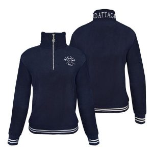 Bluza polarowa JD ATTACK Maya. Niebieskie bluzy JD ATTACK, bez wzorów, z polaru, bez kaptura. Za 239,00 zł.