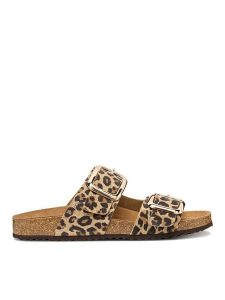 Geox Klapki D Brionia R D45Y3B 000BS C5018 Brązowy. Brązowe klapki Geox, bez wzorów, ze skóry, bez obcasa. Za 399,99 zł.