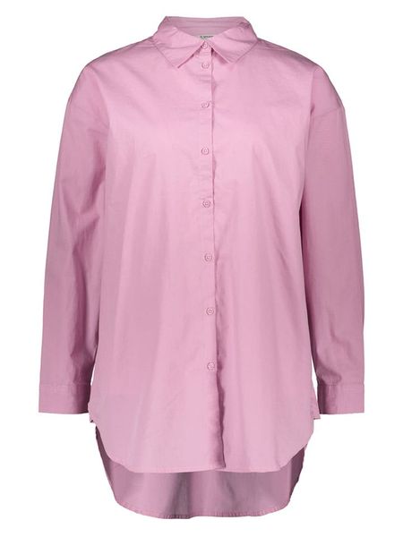 B.young Koszula w kolorze rozmiar: 44. Różowe koszule b.young, bez wzorów, z bawełny, bez kołnierzyka, bez ramiączek. Za 69,42 zł.