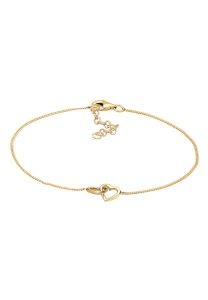 Elli Elli Bransoletka Herz Heart Verschlungen Symbol 925 Silber Bransoletki 1 ct Damski. Szare bransoletki Elli, pozłacane. Za 228,99 zł.