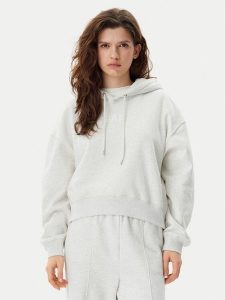 Gap Bluza 523563-15 Szary Relaxed Fit. Szare bluzy GAP, xl, bez wzorów, z bawełny, bez kaptura. Za 179,99 zł.