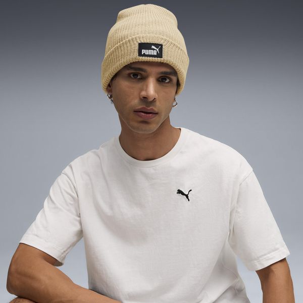 Głęboka czapka beanie Essentials PUMA. Brązowe czapki Puma, bez wzorów, eleganckie. Za 61,00 zł.