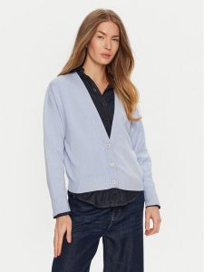 ViCOLO Kardigan 77036S Błękitny Regular Fit. Niebieskie kardigany ViCOLO, z wiskozy. Za 219,99 zł.