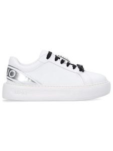 Liu Jo Skórzane sneakersy w kolorze białym rozmiar: 39. Białe trampki Liu Jo, bez wzorów, bez zapięcia. Za 390,92 zł.