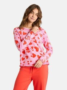 LIEBLINGSSTÜCK Sweter "Lilo" w kolorze jasnoróżowo-czerwonym rozmiar: 38. Czerwone swetry oversize LIEBLINGSSTÜCK, bez wzorów, z kaszmiru, bez ramiączek. Za 319,13 zł.