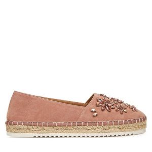 Espadryle Alma En Pena. Czerwone espadryle Alma en Pena, bez wzorów, bez obcasa. Za 399,99 zł.