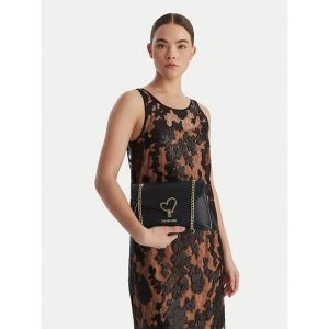 Torebka LOVE MOSCHINO. Czarne torebki klasyczne LOVE MOSCHINO, bez wzorów, bez dodatków. Za 693,99 zł.