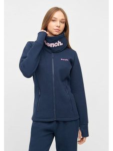 Bench Bluza "Haylo" w kolorze granatowym rozmiar: 40. Niebieskie bluzy Bench, bez wzorów, bez kaptura. Za 100,99 zł.