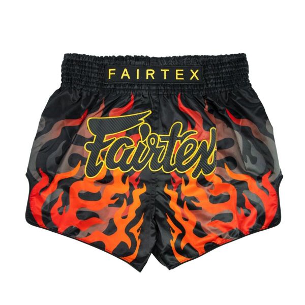 Spodenki Muay Thai Volcano Fairtex BS1921. Brązowe szorty FAIRTEX, bez wzorów, sportowe. Za 299,99 zł.