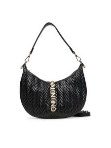 Valentino Torebka Fania Re VBS9AB07 Czarny. Czarne torebki klasyczne Valentino, bez wzorów, ze skóry, bez dodatków. Za 399,99 zł.