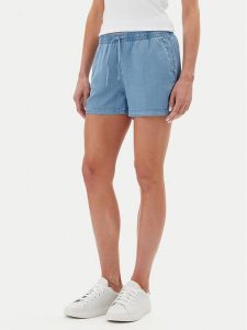 ONLY Szorty materiałowe Pema 15226321 Niebieski Relaxed Fit. Niebieskie szorty ONLY, bez wzorów, z lyocellu. Za 79,99 zł.