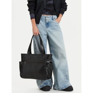 Torebka G-Star. Czarne shopper bag G-Star, bez wzorów, bez dodatków. Za 279,99 zł.