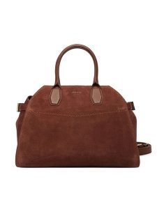 Guess Torebka HWYUSS P6236 Brązowy. Brązowe kuferki Guess, z aplikacjami, ze skóry, bez dodatków. Za 1 069,00 zł.