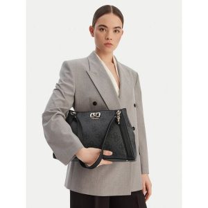 Torebka Guess. Szare torebki klasyczne Guess, z aplikacjami, bez dodatków. Za 659,99 zł.