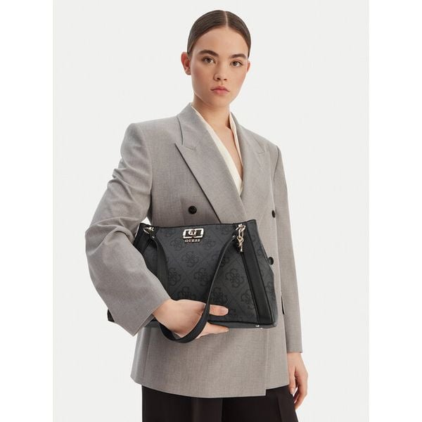 Torebka Guess. Szare torebki klasyczne Guess, z aplikacjami, bez dodatków. Za 659,99 zł.