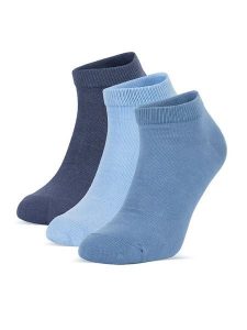 Sprandi Skarpety krótkie 0UB-005-AW24 (3-PACK) Niebieski. Niebieskie skarpetki Sprandi, bez wzorów, z bawełny. Za 19,99 zł.