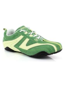 Kimberfeel Skórzane sneakersy "Calice" w kolorze zielonym rozmiar: 38. Zielone trampki Kimberfeel, bez wzorów, bez zapięcia. Za 103,13 zł.