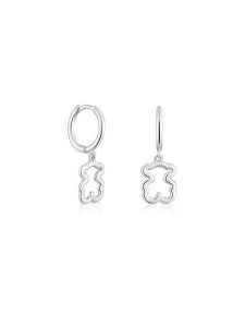 TOUS Kolczyki New Silueta 1004438900 Srebrny. Szare kolczyki Tous, srebrne. Za 299,99 zł.