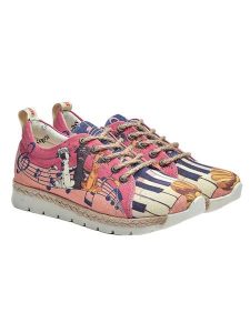 Goby Sneakersy w kolorze różowym rozmiar: 40. Różowe trampki Goby, bez wzorów, bez zapięcia. Za 249,17 zł.