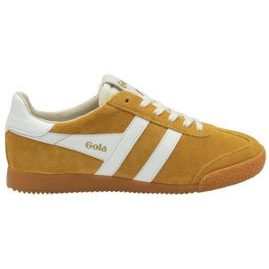 Sneakersy damskie Gola Elan. Białe buty sportowe Gola, bez wzorów, bez zapięcia, na fitness i siłownię. Za 470,50 zł.