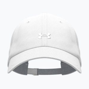 Czapka z daszkiem damska Under Armour Blitzing Low Adj. Białe czapki Under Armour, bez wzorów, sportowe. Za 62,99 zł.