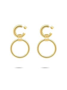 Liebeskind Kolczyki-półkreole rozmiar: onesize. Żółte kolczyki Liebeskind, ze stali. Za 200,13 zł.