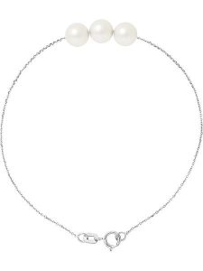 Pearline Srebrna bransoletka z perłami rozmiar: onesize. Białe bransoletki Pearline, z perłą, srebrne. Za 217,99 zł.