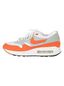 Nike Skórzane sneakersy "Air Max 1 '86 OG" w kolorze pomarańczowo-szaro-białym rozmiar: 40. Pomarańczowe trampki Nike, bez wzorów, z materiału, bez zapięcia. Za 440,28 zł.