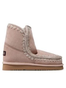Mou Śniegowce Eskimo 18 FW101001A Różowy. Czerwone buty zimowe Mou, ze skóry, bez obcasa, bez zapięcia. Za 879,99 zł.