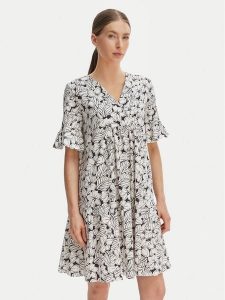 Weekend Max Mara Sukienka codzienna Fuoco 2615621072 Beżowy Regular Fit. Brązowe sukienki Weekend Max Mara, na co dzień, xl, bez wzorów, z bawełny, bez kołnierzyka, bez ramiączek, proste. Za 658,99 zł.