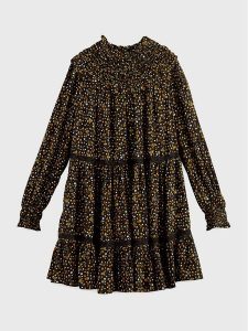 Scotch & Soda Sukienka codzienna 168914 Czarny Regular Fit. Czarne kombinezony Scotch & Soda, na co dzień, l, bez wzorów, z wiskozy, bez kołnierzyka, bez ramiączek, proste. Za 619,99 zł.