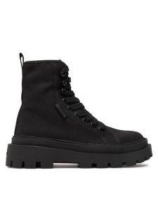 Superga Trapery Alpina Apex High 3051 S1171QW Czarny. Czarne buty zimowe Superga, z materiału, bez obcasa, bez zapięcia. Za 449,99 zł.