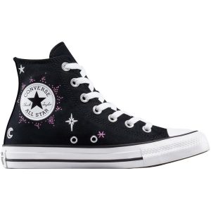 Adidasy Converse Chuck Taylor All Star Celestial, Dla obu płci. Czarne buty sportowe Converse, bez wzorów, bez zapięcia. Za 490,00 zł.