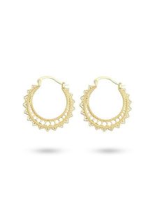 Nomad Pozłacane kolczyki-kreole rozmiar: onesize. Żółte kolczyki Nomad, pozłacane. Za 174,02 zł.