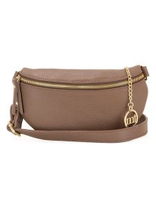 Mia Tomazzi Skórzana saszetka "Perugino" w kolorze szarobrązowym - 23 x 13 x 2 cm rozmiar: onesize. Brązowe nerki i saszetki Mia Tomazzi, bez wzorów, z materiału. Za 175,26 zł.