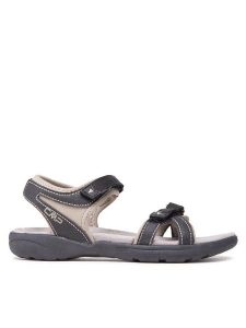 CMP Sandały Adib Wmn Hiking Sandal 39Q9536 Czarny. Czarne buty trekkingowe CMP, ze skóry, bez zapięcia. Za 129,99 zł.