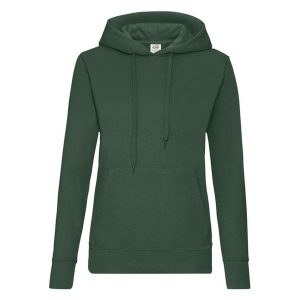 Bluza Damska Z Kapturem. Zielone bluzy FRUIT OF THE LOOM, xl, bez wzorów, z kapturem. Za 104,99 zł.