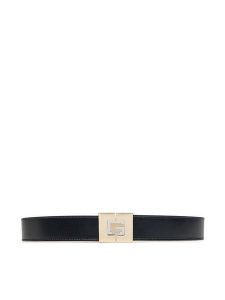 Guess Pasek Damski BW9158 P4335 Czarny. Czarne paski Guess, z aplikacjami, ze skóry. Za 209,99 zł.