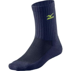 Skarpety sportowe Mizuno Volley Socks Medium. Niebieskie skarpetki Mizuno, bez wzorów. Za 35,91 zł.