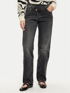 Please Jeansy P20WCHPW4A Czarny. Czarne jeansy Please, bez wzorów, z jeansu. Za 279,99 zł.