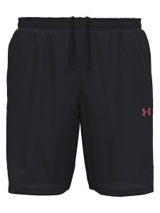 Under Armour Szorty funkcyjne w kolorze czarnym rozmiar: M. Czarne spodenki sportowe Under Armour, m, bez wzorów, z materiału, outdoorowe. Za 79,99 zł.