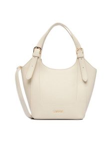 Lasocki Torebka CEO-LSK-M-003-09 Écru. Torebki klasyczne Lasocki, bez wzorów, z materiału, bez dodatków. Za 159,99 zł.