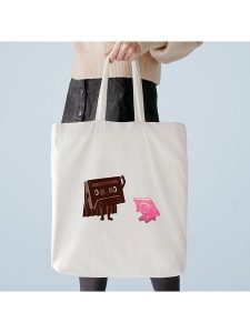 WOOOP Torba "I am your father" w kolorze kremowym - 36 x 43 cm rozmiar: onesize. Brązowe shopper bag Wooop, bez wzorów, z bawełny, na ramię, bez dodatków. Za 39,99 zł.