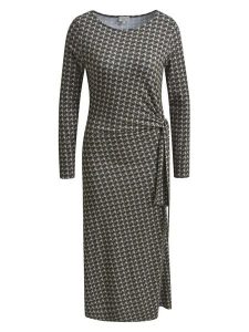 Milano Italy Sukienka w kolorze antracytowym rozmiar: L. Czarne sukienki Milano Italy, l, bez wzorów, bez kołnierzyka, bez ramiączek, midi. Za 217,99 zł.