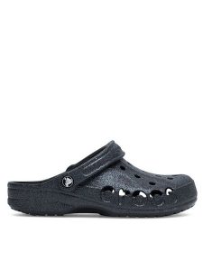 Crocs Klapki C-BAYA GLITTER CLOG 205925-001 Czarny. Czarne klapki Crocs, bez wzorów, z syntetyku, bez obcasa. Za 189,99 zł.