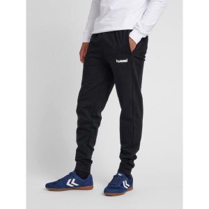 Spodnie dresowe sportowe dla dorosłych Hummel Go Cotton Pant. Czarne spodnie dresowe Hummel, s, bez wzorów, z dresówki. Za 137,00 zł.