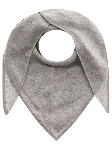 Zwillingsherz Kaszmirowa chusta trójkątna w kolorze szarym - 174 x 70 cm rozmiar: onesize. Szare apaszki i chusty Zwillingsherz, bez wzorów, z kaszmiru. Za 269,95 zł.