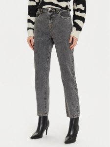 Morgan Jeansy 242-PSIMIO Szary Straight Fit. Szare jeansy Morgan, bez wzorów, z bawełny. Za 179,99 zł.