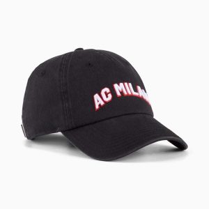 Czapka z daszkiem unisex Puma ACM CULTURE czarna 02706001. Czarne czapki Puma, z aplikacjami, z bawełny. Za 81,26 zł.